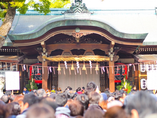 初詣 神社